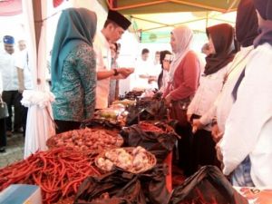 Zola Resmikan Pasar Murah 1438 H TP PKK Provinsi