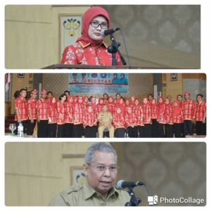 Bupati Tanjabbar Buka ORLAT Kader dan Pengurus PKK Kecamatan dan Desa Se Tanjabbar