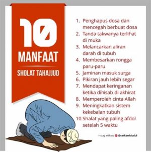 10 Manfaat Shalat Tahajud yang Harus Anda Tahu