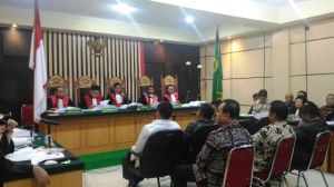 Sidang Tuntutan Erwan Cs Digelar Besok Siang