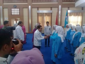 Ketua Himpaudi Kota Sungai Penuh, Bunda Paud Kecamatan dan Desa Dilantik