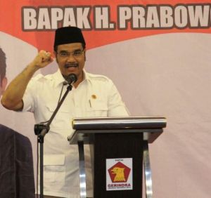 Hadiri Rakornas Gerindra, SAH Suarakan Arah Baru Indonesia Raya    