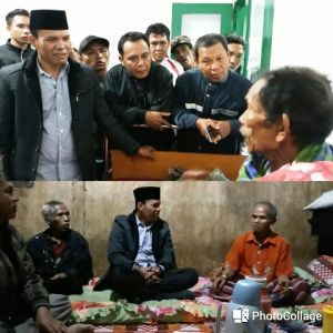 Zainal Terharu Saat  Besuk Syukur  yang Baru Ditemukan di Puskesmas Tamiai