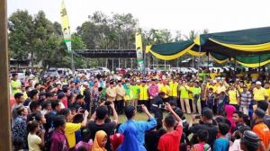 Haris Lantik Tim Kampung Halaman, Target Suara 90 Persen