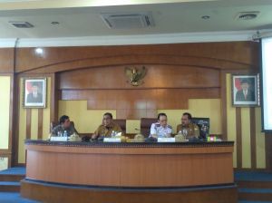 Sekda Batanghari Rapat dengan Kadishub Provinsi Bahas Angkutan Batu Bara