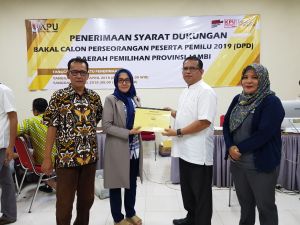 Resmi Mendaftar, Musthafa Luthfi Maju di DPD RI