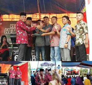 Warga Dua Desa Air Hangat Siap Menangkan Zainal Arsal   