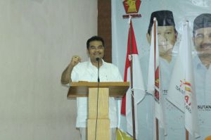 Rakor Teknis Di Jakarta, SAH Tegaskan Kesiapan Gerindra Jambi Menangkan Pilpres 2019