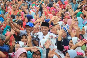 Massa Menyemut, Bersama Rayola Kampanye ZA Berlangsung Meriah