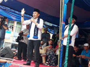 Pengukuhan Tim Adi-Ami di 3 Kecamatan Disaksikan Puluhan Ribu Orang
