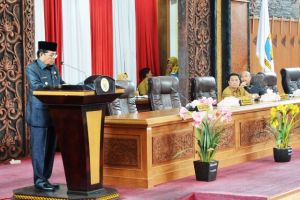 Lewat Rapat Paripurna, Plt Gubernur Ajukan Perubahan RPJMD