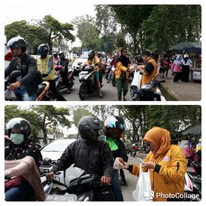 Puluhan Kader Laskar Muda Hanura Jambi Bagikan 1000 Paket Takjil di Lokasi Ini