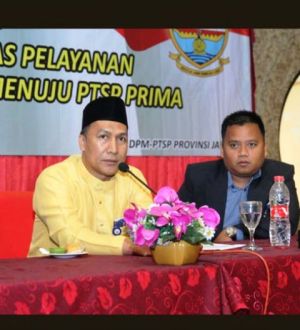 Mantapkan Pelayanan OSS di Izin Usaha, Kepala DPMPTSP Jambi : Agar tidak Ketinggalan Daerah Lain