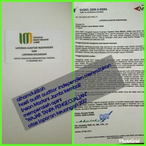 Insan Madani Jambi Kembali Raih Opini Wajar Tanpa Pengecualian