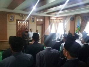 Wako AJB Lantik Pejabat Eselon III dan IV
