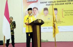 DPP Tunjuk Taufik Hidayat PLT Ketua Golkar Jambi