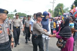 H+3 Lebaran, Kapolda Datangi Dua Titik Arena Wisata di Kota Jambi