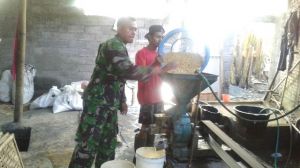 Usaha Mikro Desa Bonomerto Dan Satgas TMMD