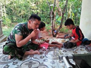 Anak-Anakpun Ikut Sarapan Pagi Bersama