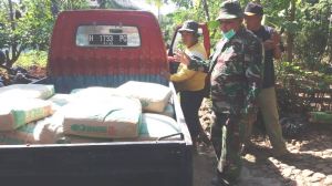 Dropping Material Semen Percepat Pembangunan