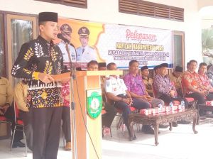 Wabup Lepas Rombongan Kafilah Ikuti MTQ Tingkat Provinsi Jambi