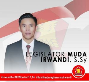 Dapat Dukungan Penuh, Mantan Ketum HMI Kerinci Nyaleg di Partai Gerindra