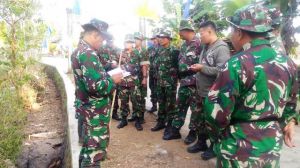 Apel Sore Dan Pengecekan Personil Serta Evaluasi Kegiatan