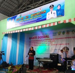 Pencanangan Bakti Sosial IBI Provinsi Jambi dan IBI Cabang Kota Sungai Penuh