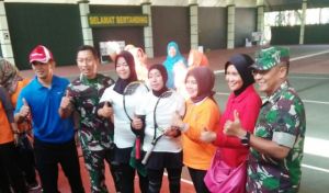 Atlit Tenis Lapangan Kodim 0718/Pati Juarai Piala Kasad