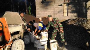 Guna Mempercepat Pekerjaan Dilakukan Dengan Lembur Malam