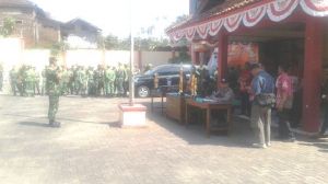 Lomba Ketangkasan PBB Linmas Se Kecamatan Suruh