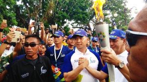 Fasha: Kota Jambi Bangga Disinggahi Api Obor Asian Games