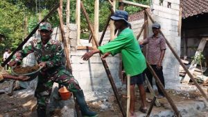 Pembangunan RTLH Bapak Asrori Semakin Di Kebut      