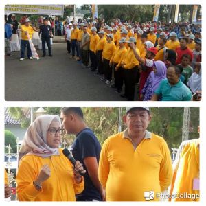 Peringatan Hari Lingkungan Hidup, DLH Provinsi Gelar Jalan Santai 