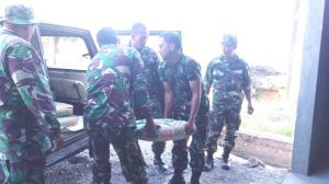 Dropping Material Bangunan Libatkan Mobil Dinas Kodim 0714/Salatiga