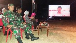 Danramil 08 Suruh Pun Turut Hadir Dalam Pemutaran Film Naga Bonar 2      