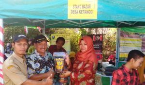 Stand Bazar UMKM Ramaikan Penutupan TMMD Kodim 0714/Salatiga      
