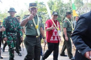 Acungan Jempol Untuk Suksesnya Program TMMD Reguler Ke-102 TA 2018 Kodim 0714/Salatiga