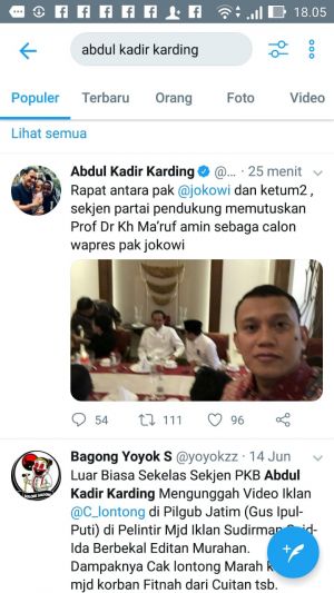 Sekjen PKB Sebut Cawapres Jokowi Ma’ruf Amin