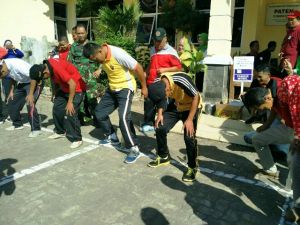 Sinergitas TNI-POLRI Dan Stake Holder Dalam Memeriahkan HUT RI Ke-73      