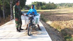 Betonisasi Jalan Penghubung Antar Dusun Di Bonomerto Memberi Manfaat Sangat Besar Bagi Warga