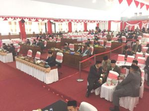 Paripurna Istimewa Dengarkan Pidato di Merangin, ASN dan Anggota Dewan Banyak Tak Hadir