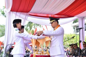 Pimpin Upacara Peringatan Detik-detik Proklamasi, Fasha: Kerja Kita, Prestasi Bangsa