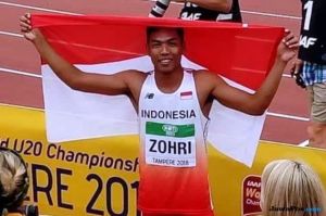 Zohri Belum Berhasil Gondol Medali di Nomor 100 Meter di Asian Games