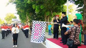 Walikota Jambi Lepas Peserta Pawai Kirab Pemuda 2018