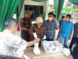 Ratusan Paket Narkotika dimusnahkan Kejari Jambi