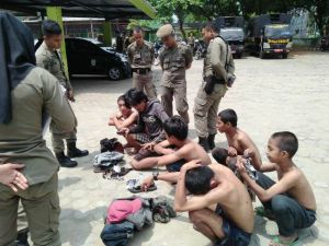 6 Anak Punk Terciduk Satpol PP Kota Jambi