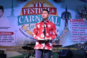 Buka Festival dan Karnaval Angso Duo, Ini Pesan Fasha