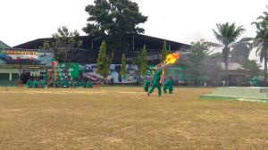Atraksi Yong Moo Do Warnai HUT TNI Ke-73