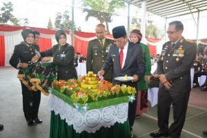 Upacara HUT TNI ke-73, Fachrori: TNI, Polri, Pemerintah dan Masyarakat Merupakan Kekuatan Bangsa
